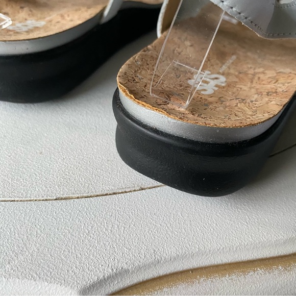 NEW SAS Marina T-Strap Sandals Shoes Womens 10.5 M Pearl White - Picture 7 of 11